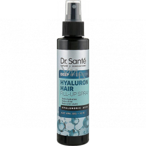 Dr. Santé Hyaluron Hair Deep Hydration vlasový sprej pro suché, matné a lámavé vlasy 150 ml