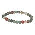 Heliotrop / Bloodstone matný náramek elastický přírodní kámen, kulička 6 mm / 16 -17 cm, vynikající čistič krve
