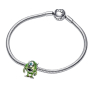 Charm Sterlingové stříbro 925 Disney Pixar Příšerky s.r.o., Mike Wazowski, korálek na náramky