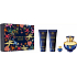Versace Dylan Blue pour Femme parfémovaná voda 100 ml + tělové mléko 100 ml + sprchový gel 100 ml + parfémovaná voda 5 ml miniatura, dárková sada pro ženy