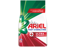 Ariel + Ultra Oxi Effect prací prášek na bílé i stálobarevné prádlo 30 dávek 1,65 kg