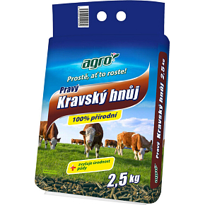 Agro kravský hnůj, 2,5 kg Agro kravský hnůj, 2,5 kg