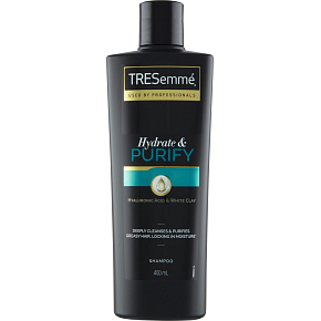 TRESemmé šampon pro mastící se vlasy Hydrate & Purify, 400 ml