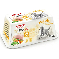 Chejn Bravo Plus s kuřecím a zeleninou 430g