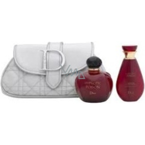 Christian Dior Hypnotic Poison toaletní voda 50 ml + tělové mléko 50 ml + kabelka, dárková sada