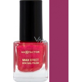Max Factor Max Effect Mini Nail Polish lak na nehty 12 Diva Pink 4,5 ml