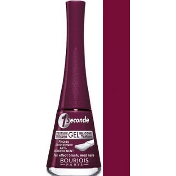 Bourjois 1 Seconde Gloss lak na nehty 12 Rouge Obscur 9 ml