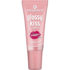 Essence Glossy Kiss Lipbalm balzám na rty 02 Rasperry Kiss 8 ml
