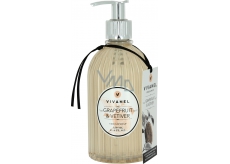 Vivian Gray Vivanel Grapefruit & Vetiver luxusní tekuté mýdlo s dávkovačem 350 ml