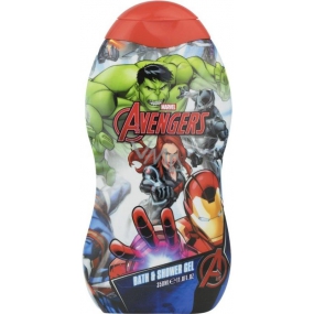 Marvel Avengers 2v1 sprchový gel a pěna do koupele pro děti 350 ml