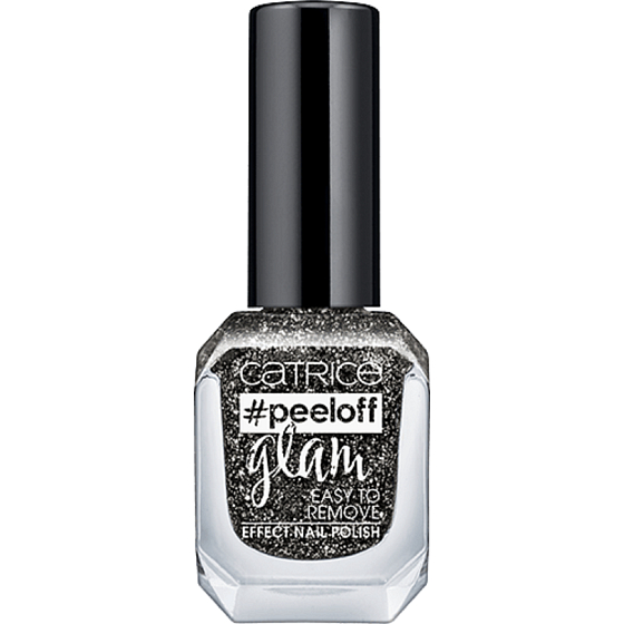 Catrice Peeloff Glam Easy to Remove lak na nehty 04 Girls Bite Black 11 ml