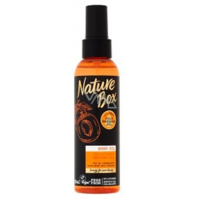 Nature Box Meruňka Vitamínový antioxidant tělový olej se 100% za studena lisovaným olejem, vhodné pro vegany 150 ml