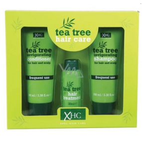 Xpe Tea Tree šampon na vlasy 100 ml + kondicioner na vlasy 100 ml +vlasové sérum 30 ml, dárková sada