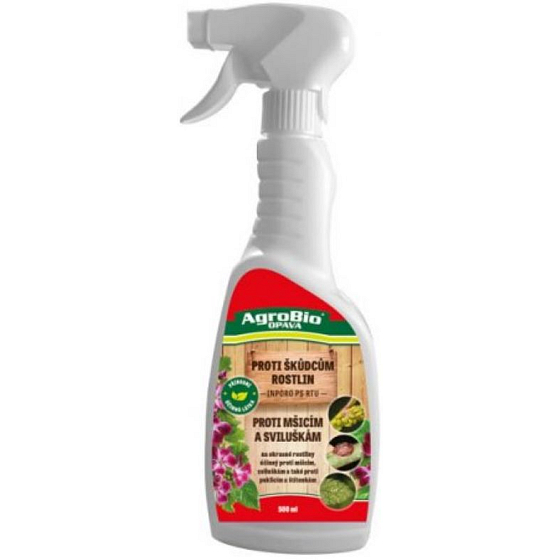 AgroBio Inporo PS RTU Proti mšicím a sviluškám rozprašovač 500 ml 2103/25, 3/2027