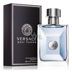 Versace pour Homme parfémovaný deodorant sklo pro muže 100 ml