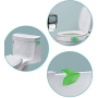Fre Pro Bowl Clip Jablko a skořice vonný WC závěs tmavě červená 10 x 5 x 6 cm 55 g