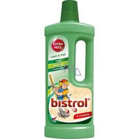 Bistrol Extra péče Lino & PVC čistící prostředek na podlahy 750 ml