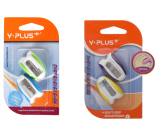 Y-Plus+ Speeder ořezávátko s gumovým gripem 38 x 24 mm 2 kusy různé barvy