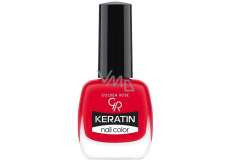 Golden Rose Keratin Nail Color lak na nehty 36 Red Color 10,5 ml