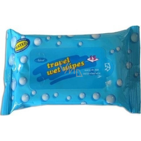 Nicol Travel Wet Wipes Ocean Fresh cestovní vlhčené ubrousky 15 kusů