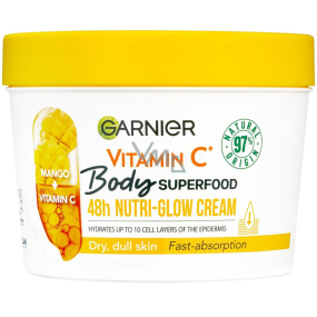 Garnier Body Superfood Mango tělový krém pro suchou pokožku 380 ml