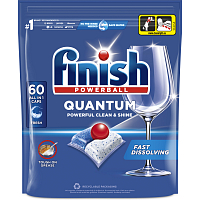 Finish tablety do myčky Quantum All in 1, 60 ks