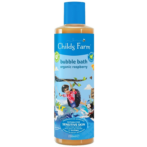 Childs Farm bublinková koupel malina pro citlivou pokožku 250 ml