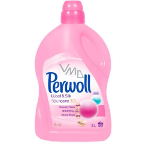 Perwoll Wool & Delicates prací gel na vlnu a hedvábí 50 dávek 3 l