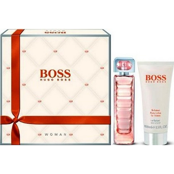 Hugo Boss Orange Woman toaletní voda 30 ml + tělové mléko 100 ml, dárková sada