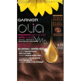 Garnier Olia barva na vlasy bez amoniaku 6.15 Ledová světle hnědá