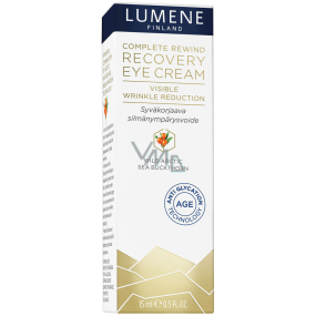 Lumene Complete Rewind Recovery Eye Cream intenzivní oční krém 15 ml