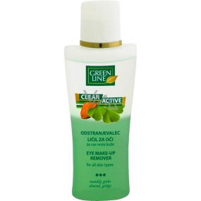 Green Line Clear Active odličovač očního make-upu 125 ml