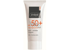 Ziaja Med Protecting SPF 50+ UVA + UVB protivráskový krém na opalování pro suchou pleť 50 ml