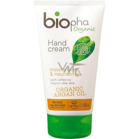 BioPha Organic Argan Oil krém na ruce 98% přírodních složek 150 ml