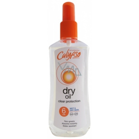 Calypso Dry Oil SPF6 olej na opalování 200 ml