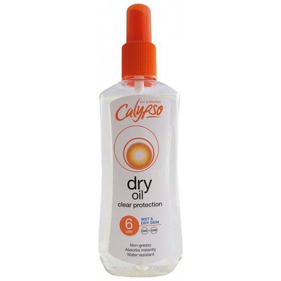 Calypso Dry Oil SPF6 olej na opalování 200 ml