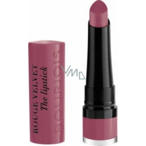 Bourjois Rouge Velvet The Lipstick rtěnka 19 Place Des Roses 2,4 g