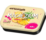 Energit Magnézium Ananas vitamínové tablety pro snížení únavy a vyčerpání 42 tablet