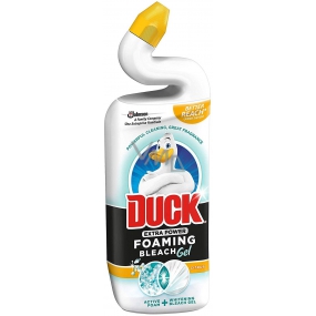 Duck Extra Power Citrus pěnivý bělicí gel Wc čisticí a dezinfekční přípravek 750 ml