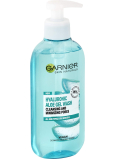 Garnier Skin Naturals Hyaluronic Aloe čisticí gel pro všechny typy pleti 200 ml dávkovač