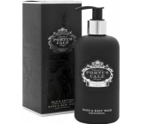 Castelbel Black Edition 2v1 mycí gel na ruce a tělo pro muže dávkovač 300 ml