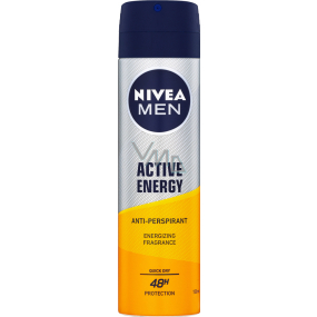 Nivea Men Active Energy antiperspirant deodorant sprej pro muže 150 ml