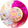 Bomb Cosmetics Koruna - Crowning Glory Šumivý balistik do koupele 160 g