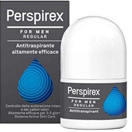 Perspirex Regular kuličkový antiperspirant roll-on pro muže 3-5 dní účinek 20 ml