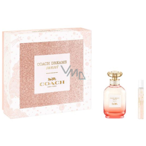 Coach Dreams Sunset parfémovaná voda pro ženy 60 ml + parfémovaná voda pro ženy 7,5 ml, dárková sada pro ženy