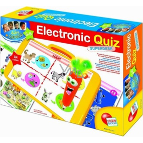 Baby Genius Quiz Electronic Superdesk zábavný kvíz, doporučený věk 3-6
