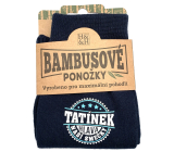 Albi Bambusové ponožky Tatínek, velikost 39 - 46