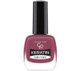 Golden Rose Keratin Nail Color lak na nehty 63 Brown 10,5 ml