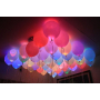 Balónek LED svítící mix barev 30 cm 5 kusů