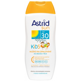 Astrid Sun Kids OF30 mléko na opalování pro děti 200 ml